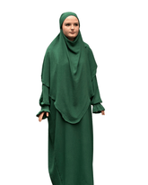 Abaya Khimar Zweiteiler