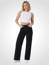 Dad Fit Jeans – Schwarz, High Waist Mara