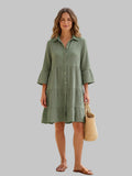 Musselin Kleid Ella -100 % Baumwolle