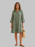 Musselin Kleid Ella -100 % Baumwolle Mara