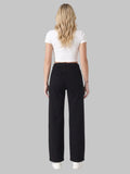 Dad Fit Jeans – Schwarz, High Waist Mara