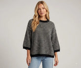 The striped sweater Lili stands for cosy lightness Mara