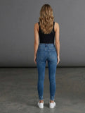 Blue Skinny Jeans Cindy – High Waist for a slim, feminine silhouette - Mara