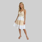 Dress Anna - Boho Summer Dress with Lace and Crochet Details Mara