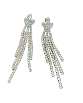 Silver Colour Earrings Moni | Mara Fashion Mara