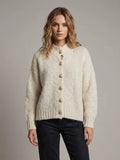 Freya Knit Cardigan – Cozy Textured Women’s Sweater - Mara