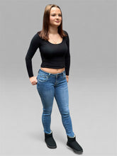 Noumi – Skinny Low Waist Jeans