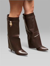 Boots Niki Dark Brown/Black