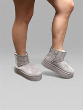 Stiefeletten Susi Dunkelbraun/Grau/Schwarz