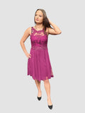 Kleid „Amy“ – Eleganz in Royalblau Mara