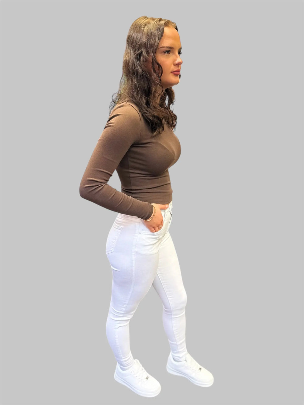 High Waist skinny jeans Leoni Mara