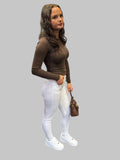 High Waist skinny jeans Leoni Mara