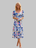 Kleid „Amira“ – Florale Leichtigkeit für jeden Anlass Mara