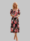 Kleid „Amira“ – Florale Leichtigkeit für jeden Anlass