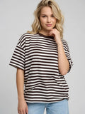 T‑Shirt Amelie – Zarte Streifen, moderner Look Mara