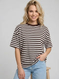 T‑Shirt Amelie – Zarte Streifen, moderner Look Mara