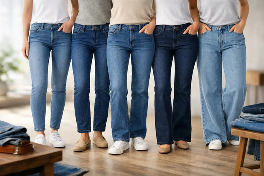 Jeans Schnitte Vergleich: Deine perfekte Passform