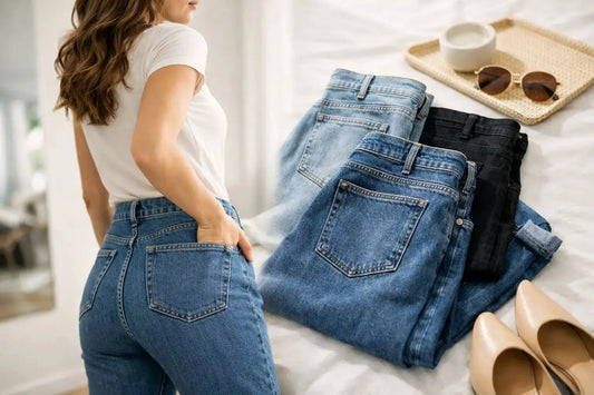 High Waist Jeans für Damen: So findest du deinen Fit