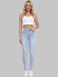 Helle Skinny Jeans Lotta– Extra High Waist für eine feminine, moderne Silhouette