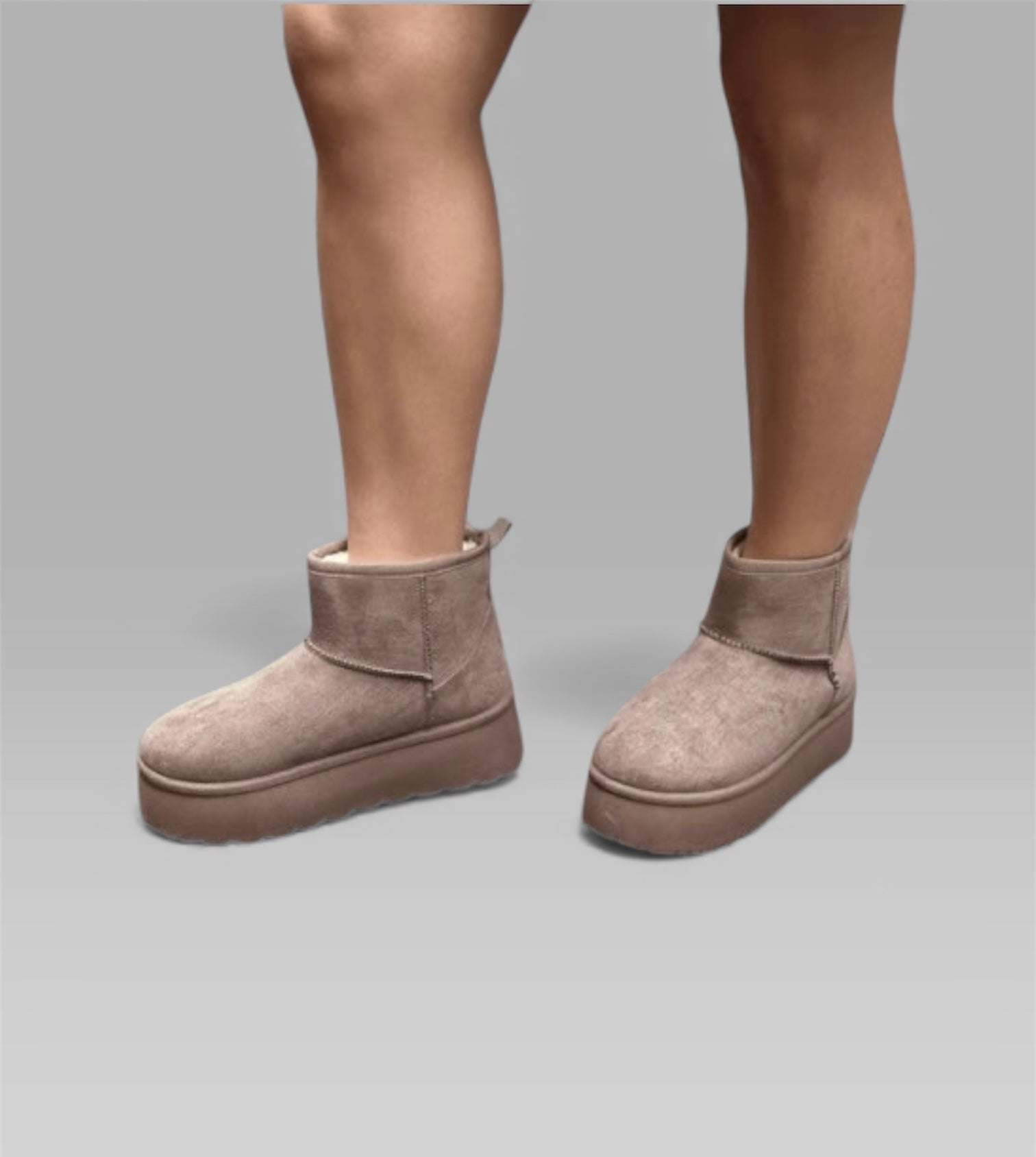 Ankle Boots Susi Dark Brown/Grey/Black