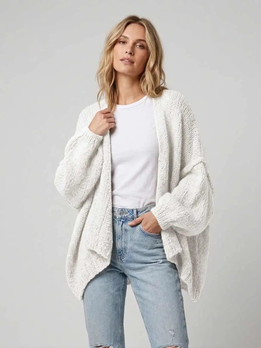 Oversize Cardigan Lana - Cosy knit, modern look & perfect everyday style Mara
