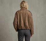The Cindy jacket is a modern eye-catcher in soft suede look - Mara