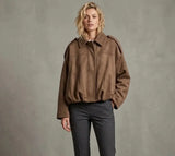 The Cindy jacket is a modern eye-catcher in soft suede look - Mara