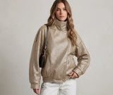 Jacket Louise - Black elegance with modern structure - Mara