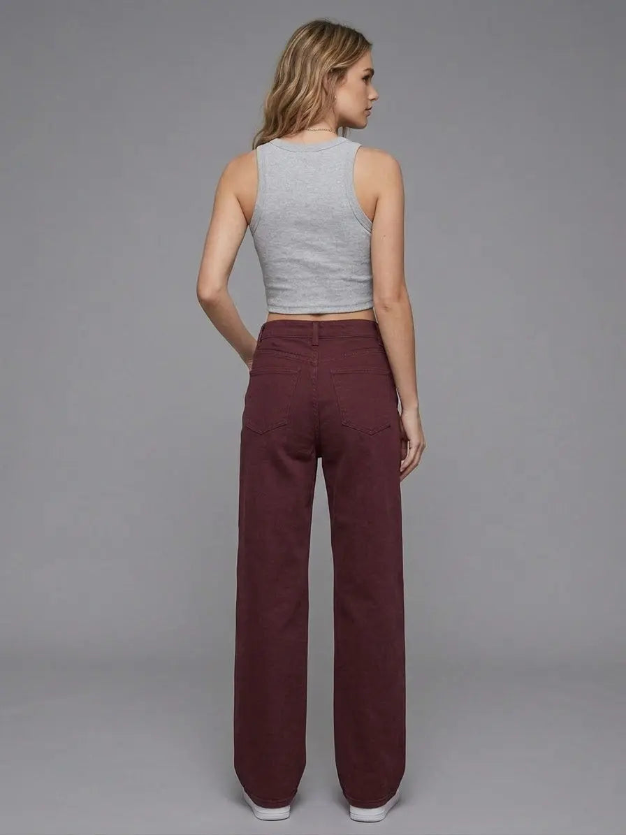 Wide Leg Jeans “Luna” – Soft Flow, Modern Shape, Everyday Elegance Mara