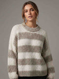 Striped Knit Sweater Maila – Cozy Texture, Modern Fit & Timeless Everyday Style Mara