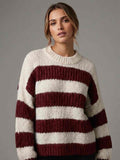Striped Knit Sweater Maila – Cozy Texture, Modern Fit & Timeless Everyday Style Mara