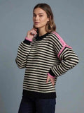 triped Knit Sweater Jana – Soft Texture, Modern Fit & Everyday Cozy Style - Mara
