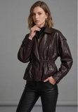 Artificial Leather Jacket Jasmin – Sleek Design, Modern Fit & Premium Faux‑Leather Style - Mara