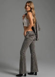 Low Waist Flared Jeans Liya – Vintage Wash, Sleek Fit & Modern Retro Style - Mara