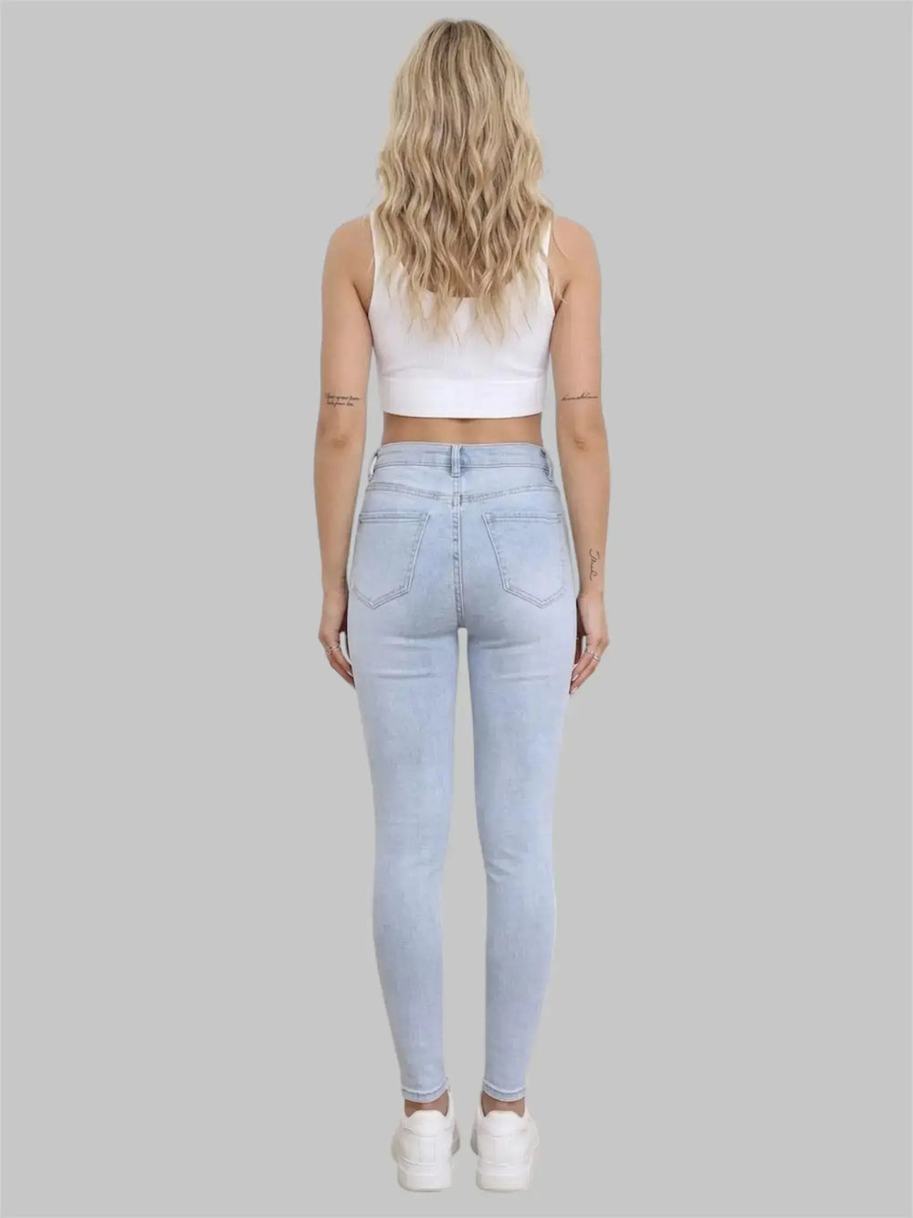 Light Skinny Jeans Lotta |Extra High Waist for a feminine Mara