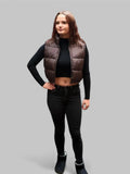 Dark Brown Vest Nina — Chic Everyday Layering Piece Mara
