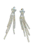 Silver Colour Earrings Moni | Mara Fashion Mara