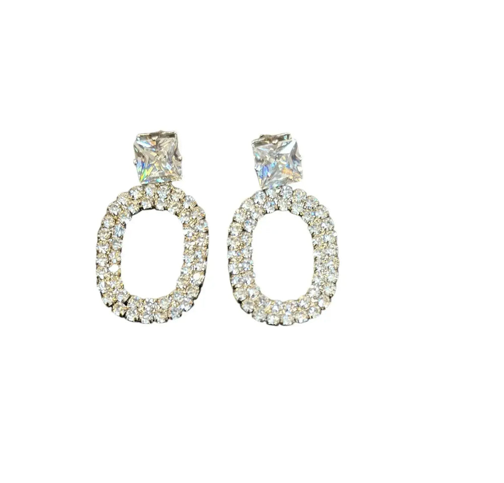 Silver Earrings Somi – Modern Shine & Elegant Minimalism | Mara Fashion Mara