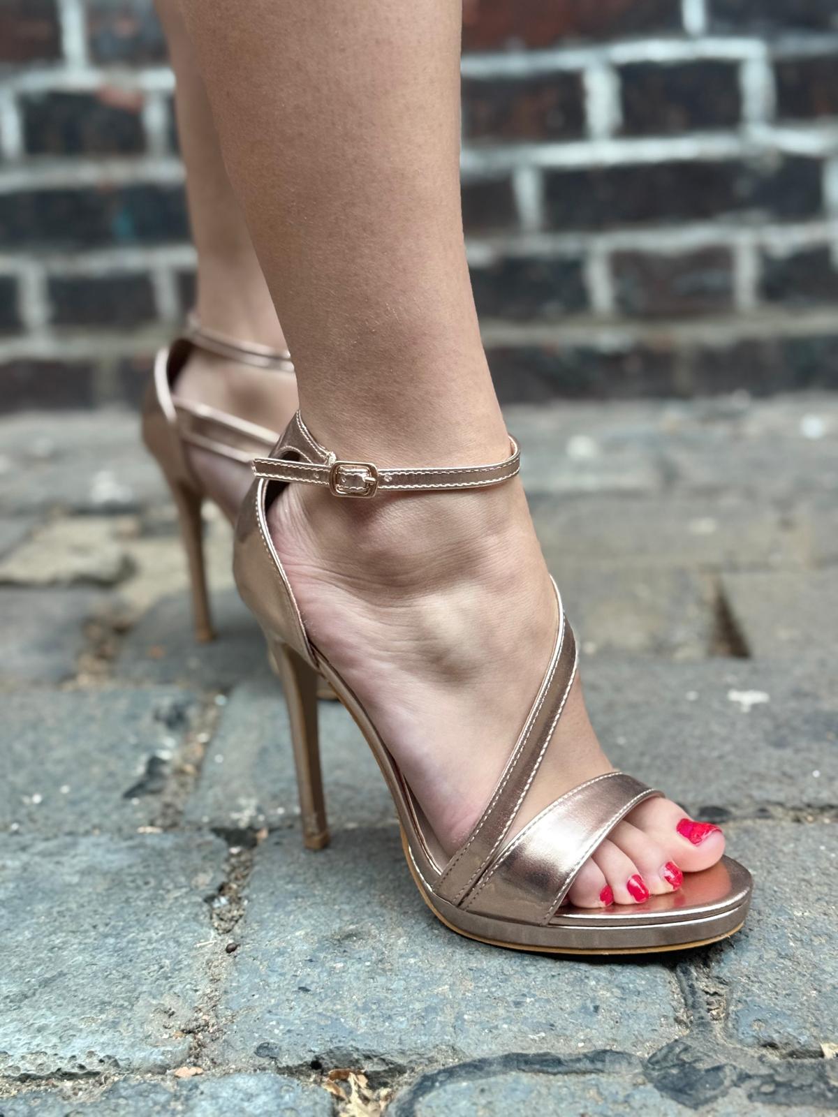 High heels Schuh Moni gold