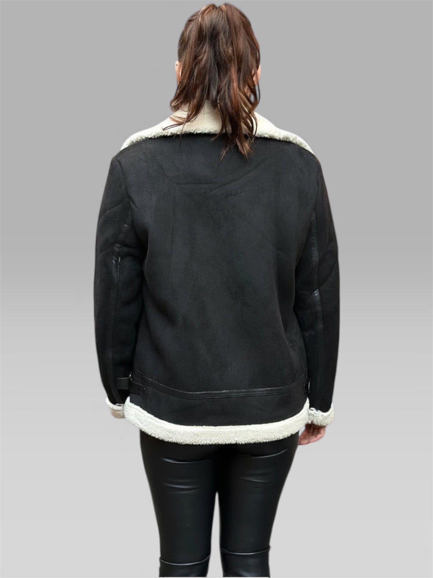 Lena Jacke in Wildlederoptik