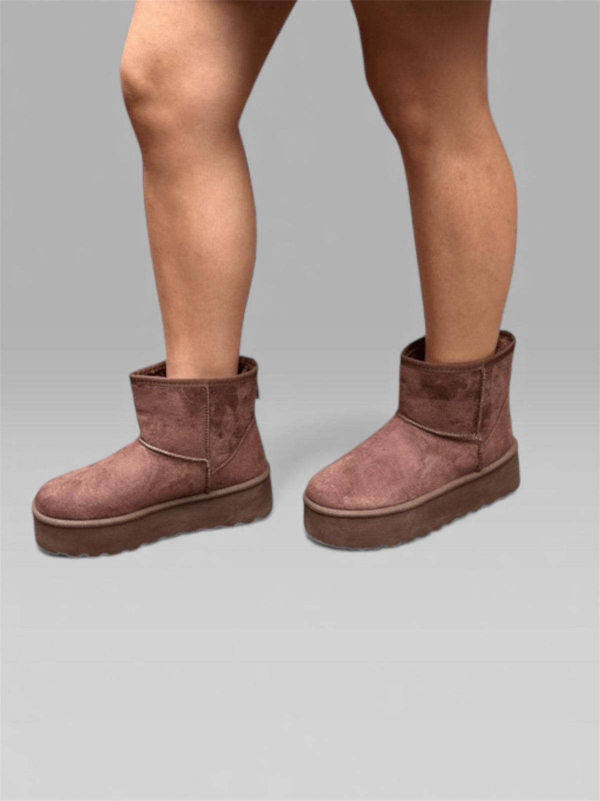 Ankle Boots Susi Dark Brown/Grey/Black