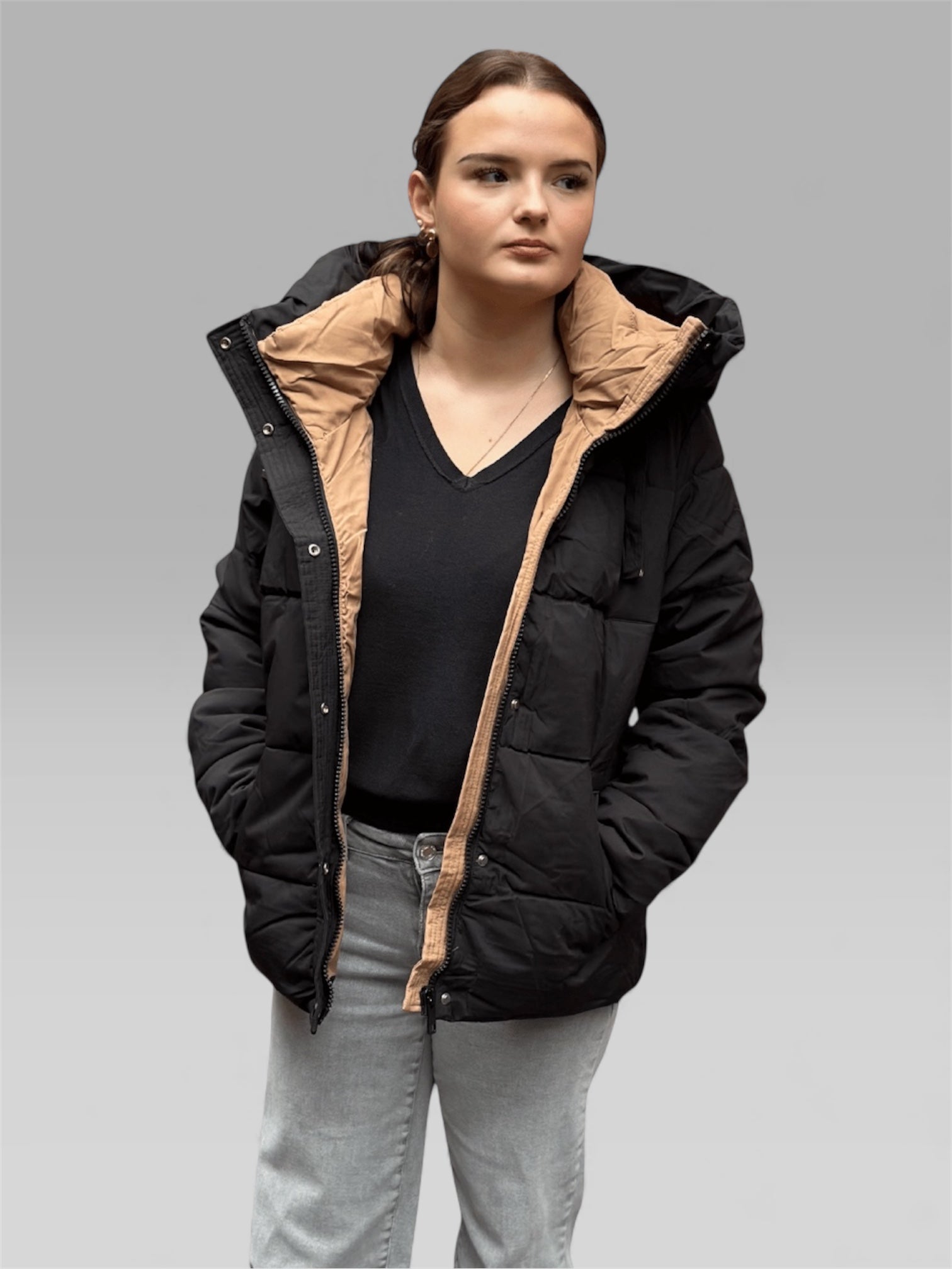 Lina Wattierte Jacke