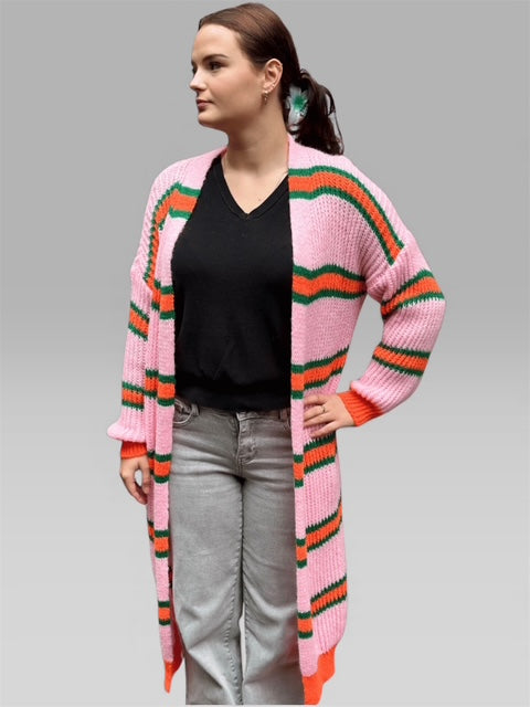 Ella Stripe Cardigan