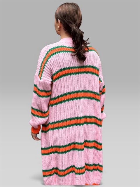 Ella Stripe Cardigan