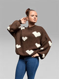 Mona Heart Sweater