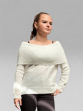 Niki Off-Shoulder-Pullover